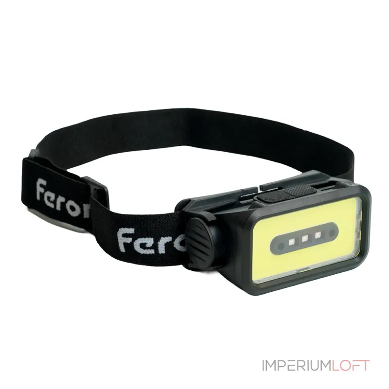Фонарь налобный с аккумулятором Feron TH2315 51620 от ImperiumLoft