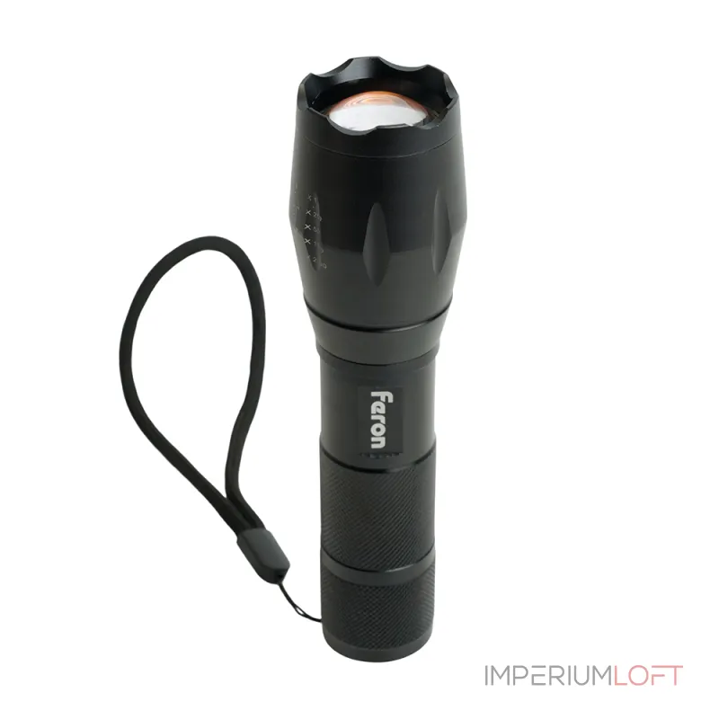 Фонарь ручной с аккумулятором USB ZOOM Feron TH2400 41682 от ImperiumLoft