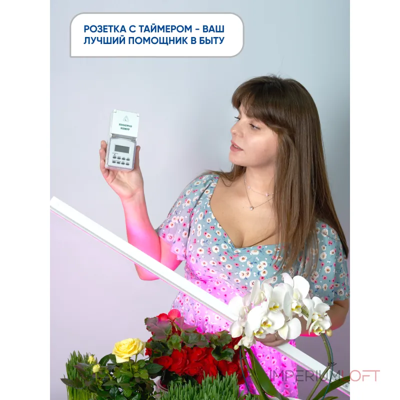 Розетка с таймером Feron TM23 23206 от ImperiumLoft Розетка с таймером Feron TM23 23206 от ImperiumLoft