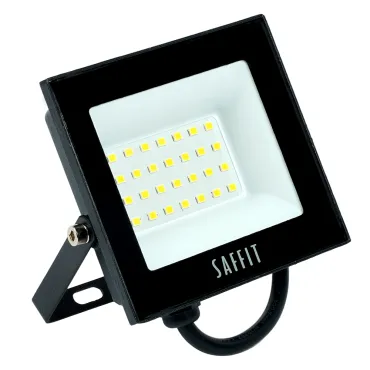 Настенный прожектор Feron Saffit SFL90 55076 Цвет арматуры черный Цвет плафонов прозрачный