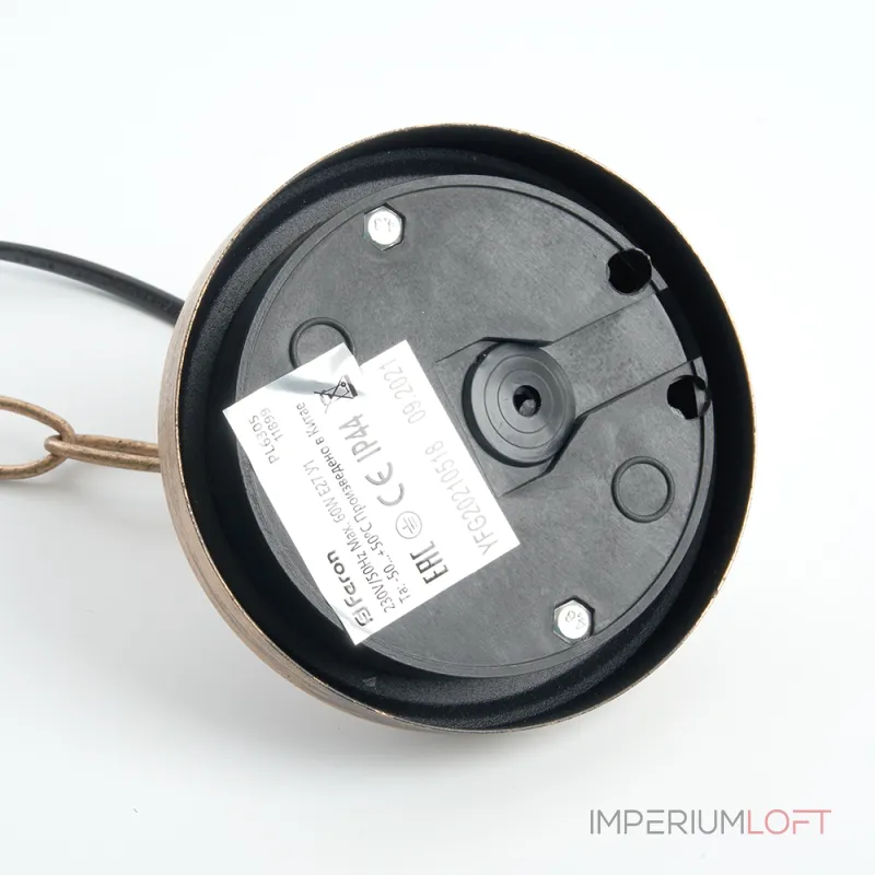 Подвесной светильник Feron PL630 11899 Цвет арматуры бронза Цвет плафонов прозрачный от ImperiumLoft