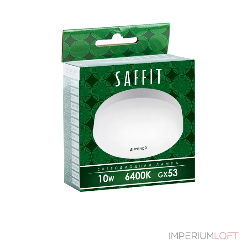 Лампа светодиодная Feron Saffit SBGX5310 GX53 10Вт 6400K 55229 от ImperiumLoft