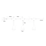 Гирлянда Feron CL50-13-1 Евро белт-лайт на подвесах 230V IP65 13м 41826 от ImperiumLoft
