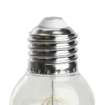 Лампа светодиодная Feron LB-383 Шарик прозрачный E27 2W 230V красный 48933 от ImperiumLoft