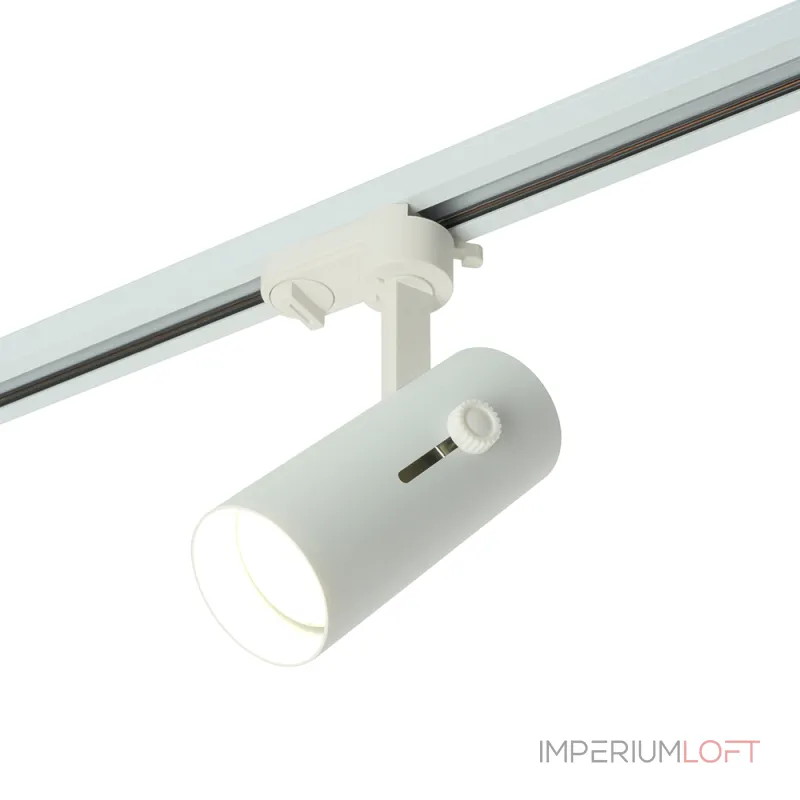 Светильник трековый однофазный на шинопровод под лампу Feron AL182 GU10 IP20 50W от ImperiumLoft