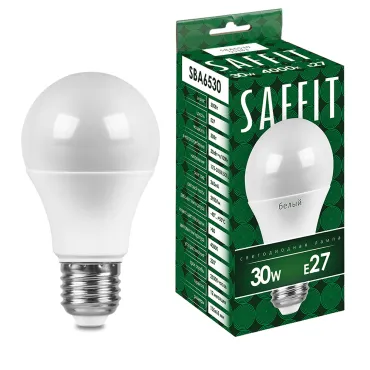 Лампа светодиодная Feron Saffit Sba 6530 E27 30Вт 6400K 55184 Лампа светодиодная Feron Saffit Sba 6530 E27 30Вт 6400K 55184