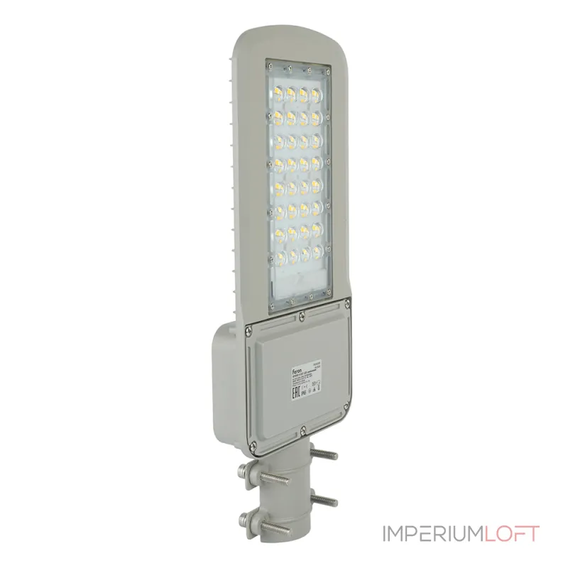 Светодиодный уличный консольный светильник Feron SP3050 LED IP65 80W 4000К от ImperiumLoft