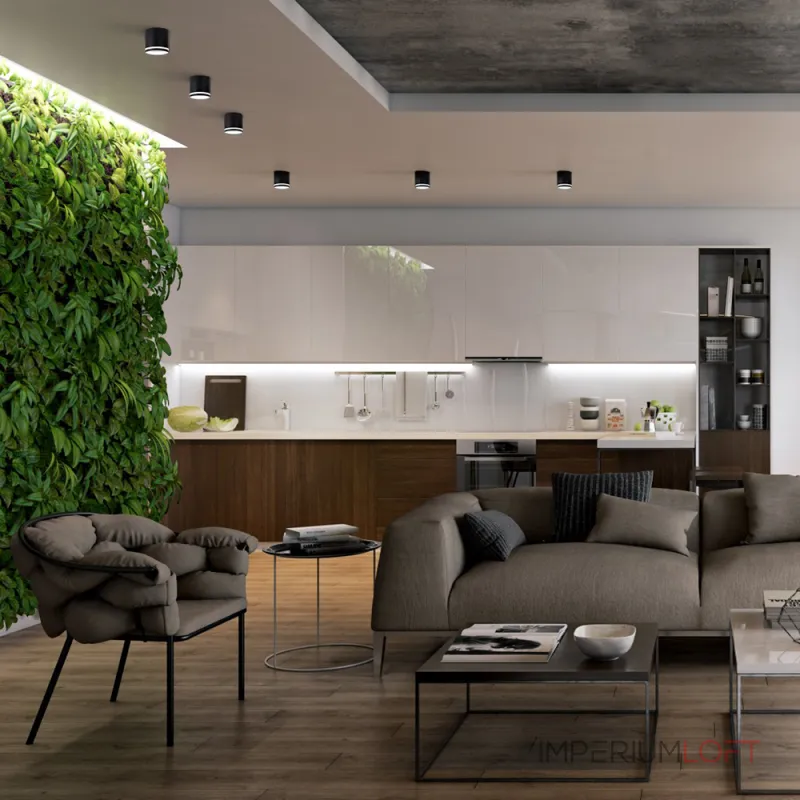 Светильник потолочный Feron HL362 GX53 IP20 12W от ImperiumLoft