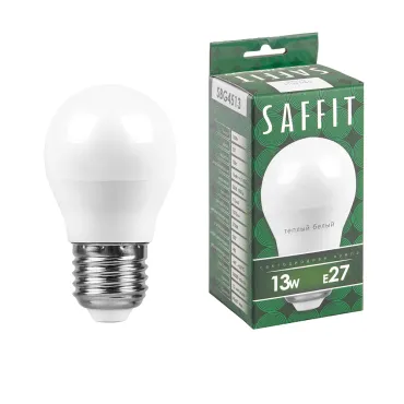 Лампа светодиодная Feron Saffit Sbg 4513 E27 13Вт 2700K 55160 Лампа светодиодная Feron Saffit Sbg 4513 E27 13Вт 2700K 55160