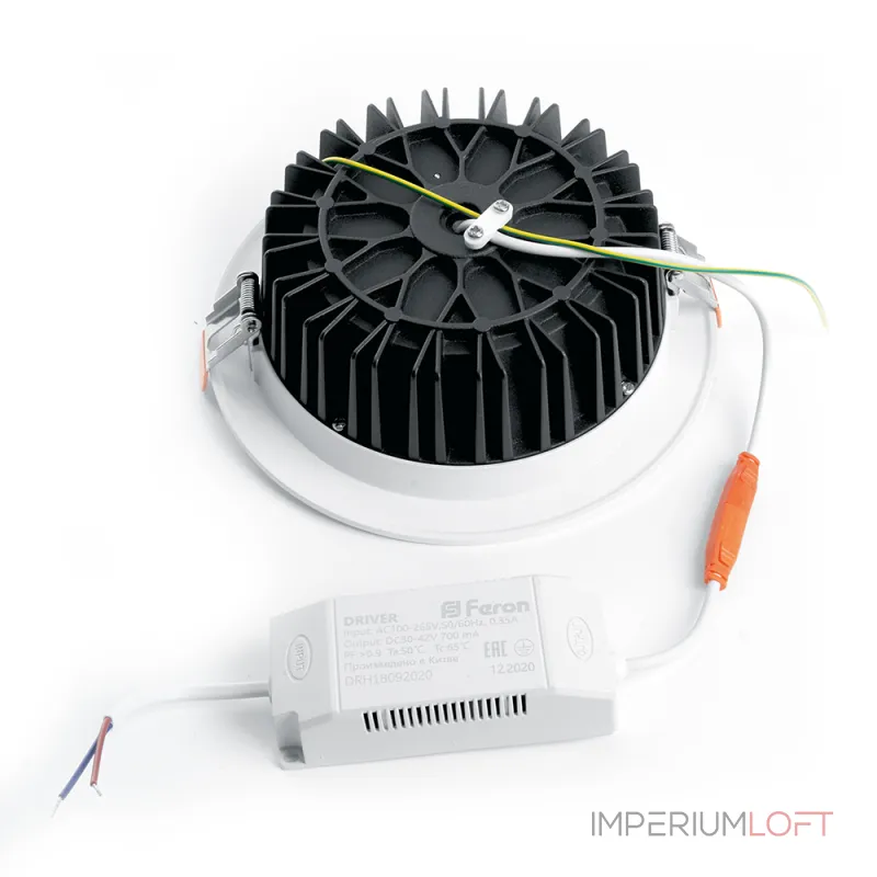 Встраиваемый светильник Feron Saffit 32625 Цвет арматуры белый Цвет плафонов белый от ImperiumLoft Встраиваемый светильник Feron Saffit 32625 Цвет арматуры белый Цвет плафонов белый от ImperiumLoft