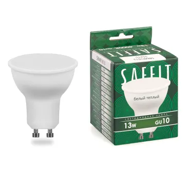 Лампа светодиодная Feron Saffit Sbmr 1613 GU10 13Вт 2700K 55215 Лампа светодиодная Feron Saffit Sbmr 1613 GU10 13Вт 2700K 55215