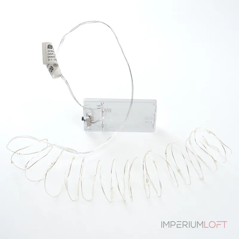 Гирлянда линейная от батареек FERON CL570, 20LED, (желтый) 2м+0,5м IP20, 1,2W 41634 от ImperiumLoft Гирлянда линейная от батареек FERON CL570, 20LED, (желтый) 2м+0,5м IP20, 1,2W 41634 от ImperiumLoft