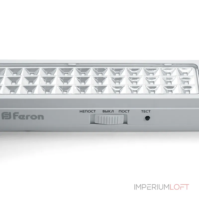 Светильник аварийный Feron EM112 LED IP20 4W от ImperiumLoft