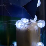 Гирлянда линейная от батареек FERON CL565, 30LED, 5000К (белый) 3м+0,5м IP20, 0,9W 48610 от ImperiumLoft