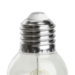 Лампа светодиодная Feron LB-383 Шарик прозрачный E27 2W 230V синий 48934 от ImperiumLoft