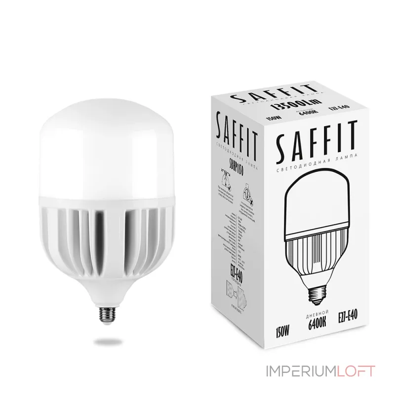 Лампа светодиодная Feron Saffit SBHP1150 Е27-E40 150Вт 6400K 55144 от ImperiumLoft Лампа светодиодная Feron Saffit SBHP1150 Е27-E40 150Вт 6400K 55144 от ImperiumLoft