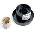 Наземный низкий светильник Feron Saffit Оптима 11563 Цвет арматуры черный Цвет плафонов коричневый от ImperiumLoft