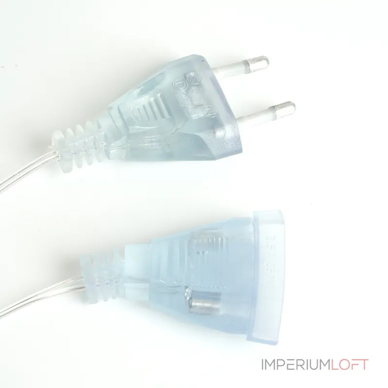 Гирлянда дождь FERON CL27 480LED 2700К (теплый белый) 3*3м+3м IP20 24W 48598 от ImperiumLoft