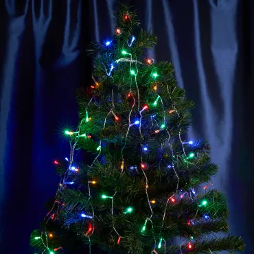 Гирлянда Нить Feron CL90 32370 Цвет арматуры латунь Цвет плафонов белый