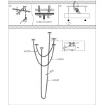 Подвесной светильник Fluorite Adorno FL1169-60P