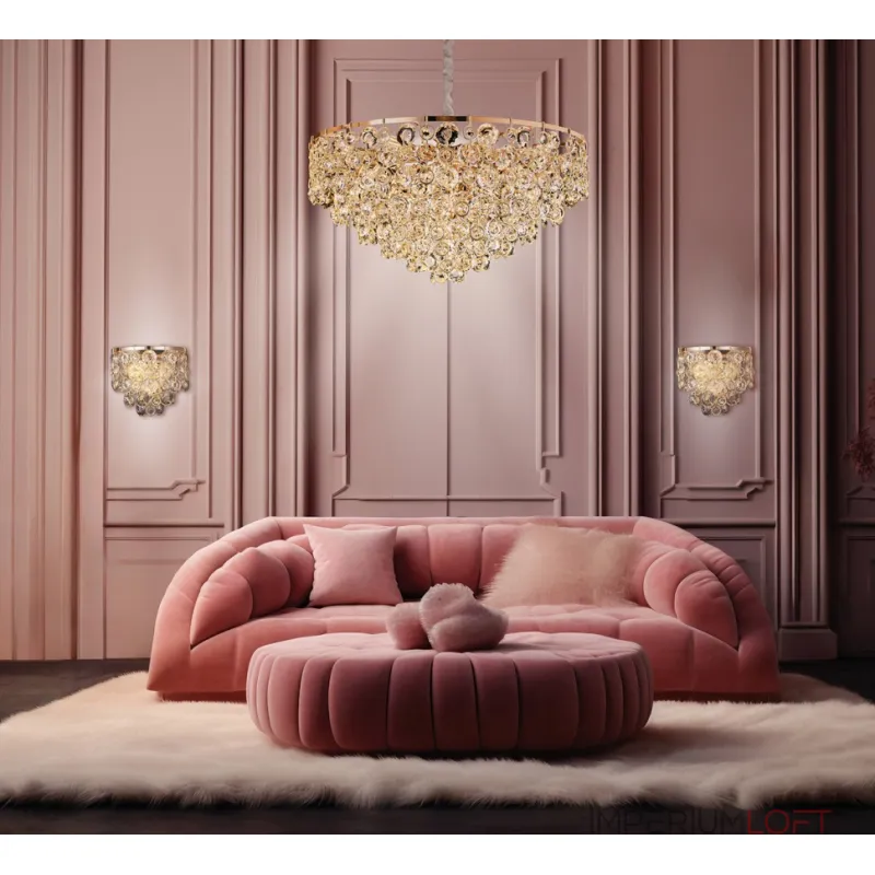 Подвесная люстра Fluorite Campanella FL1102-21P