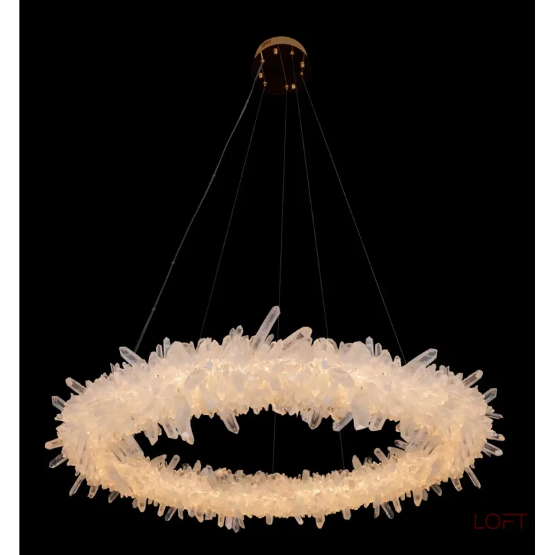 Люстра подвесная Fluorite Augusto FL1212-10P от ImperiumLoft