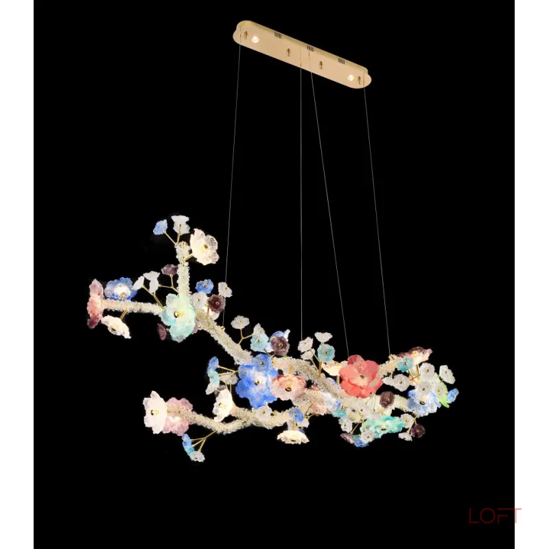 Подвесная люстра Fluorite Sauvage FL1095-24P