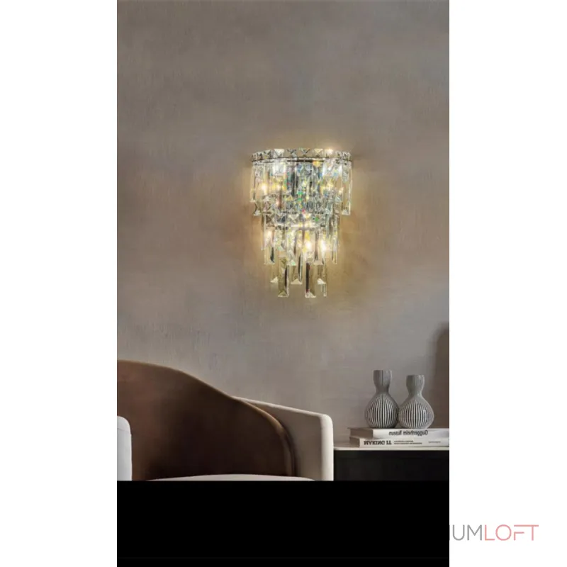 Настенный светильник (Бра) Fluorite The Empress FL1062-3W Настенный светильник (Бра) Fluorite The Empress FL1062-3W