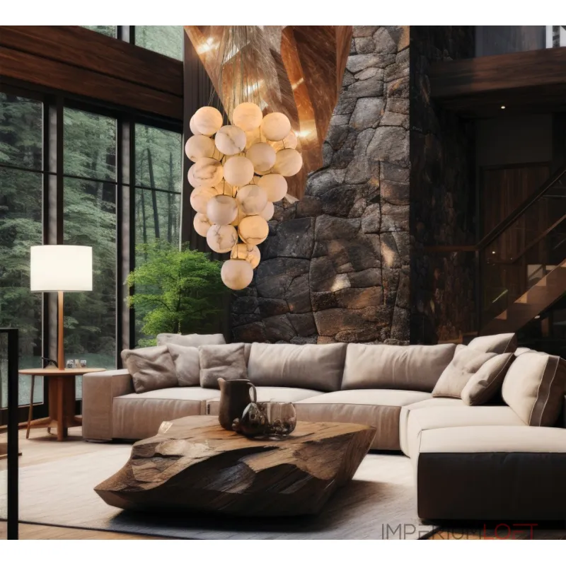 Подвесная люстра Fluorite Unity FL1048-29P от ImperiumLoft