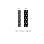 Настенный светильник (Бра) Fluorite Festo FL1051-3W