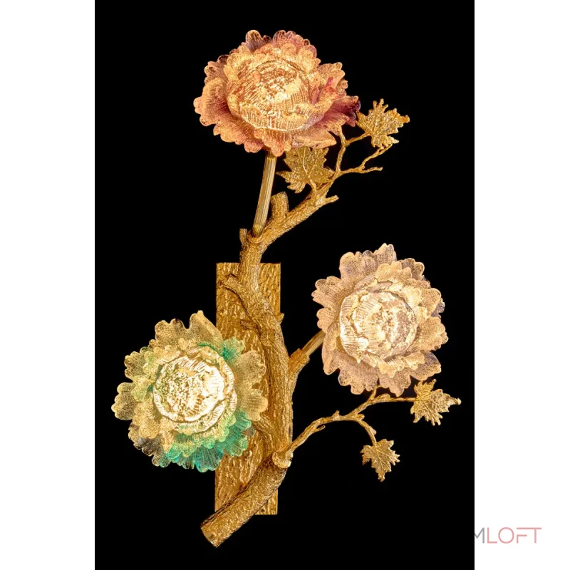 Бра Fluorite Pristine FL1187-3WR