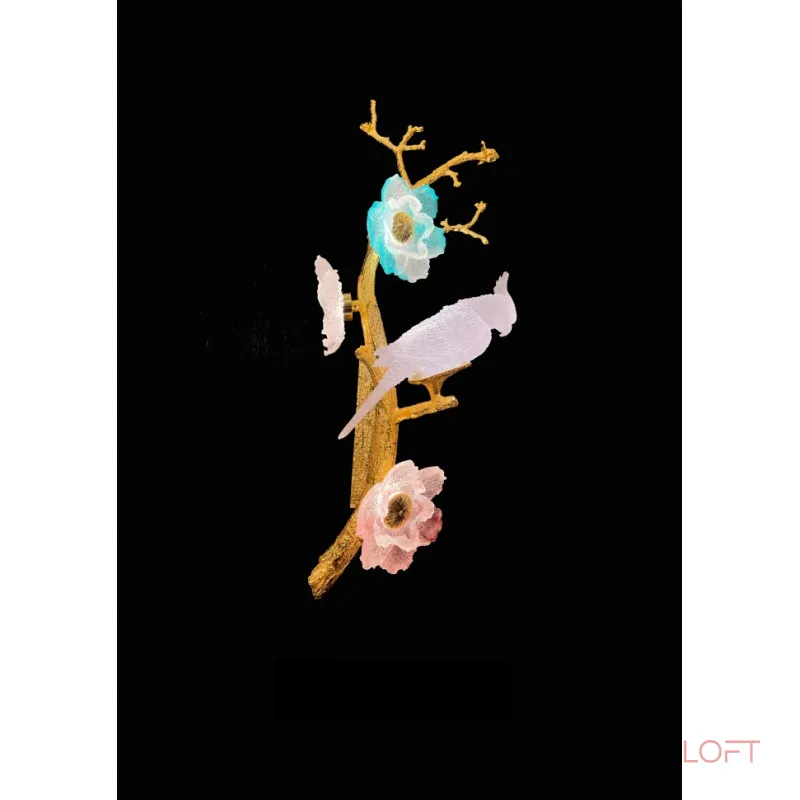 Настенный светильник (Бра) Fluorite Sauvage FL1099-3WR