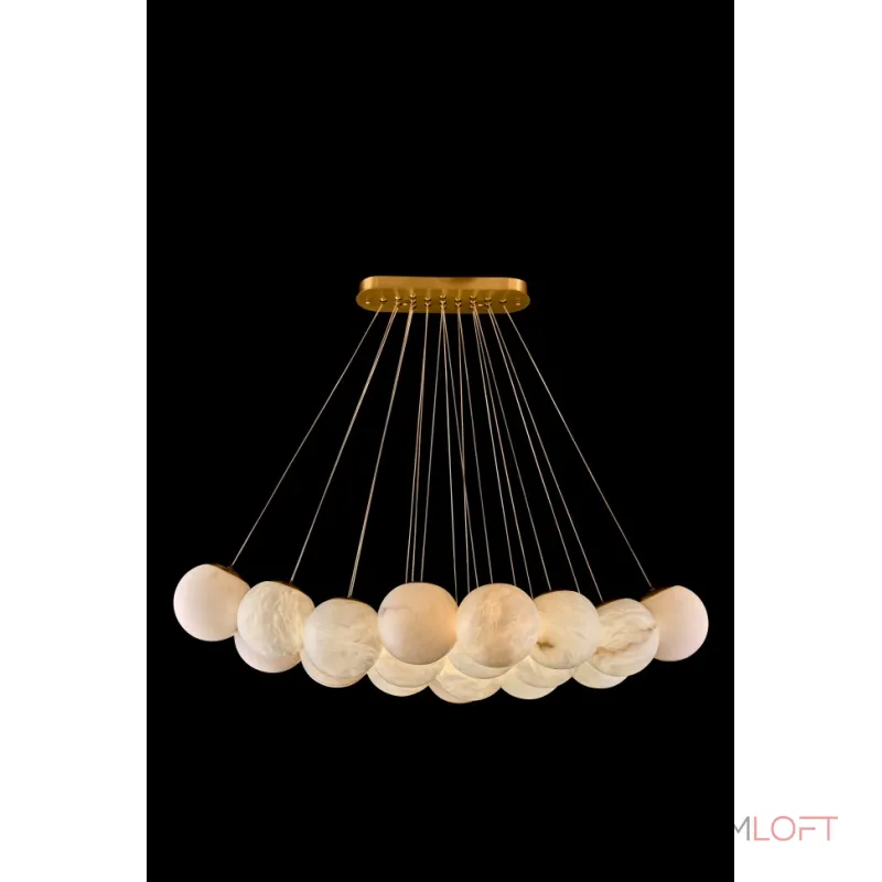 Подвесная люстра Fluorite Unity FL1048-19PO