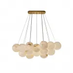 Подвесная люстра Fluorite Unity FL1048-19PO