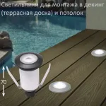 Уличный встраиваемы светильник FUMAGALLI TERESA SQUARE 2L4.000.000.LXZ1L от ImperiumLoft