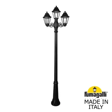 Садово-парковый фонарь FUMAGALLI RICU BISSO/ANNA 2+1. E22.157.S21.AXE27 Садово-парковый фонарь FUMAGALLI RICU BISSO/ANNA 2+1. E22.157.S21.AXE27