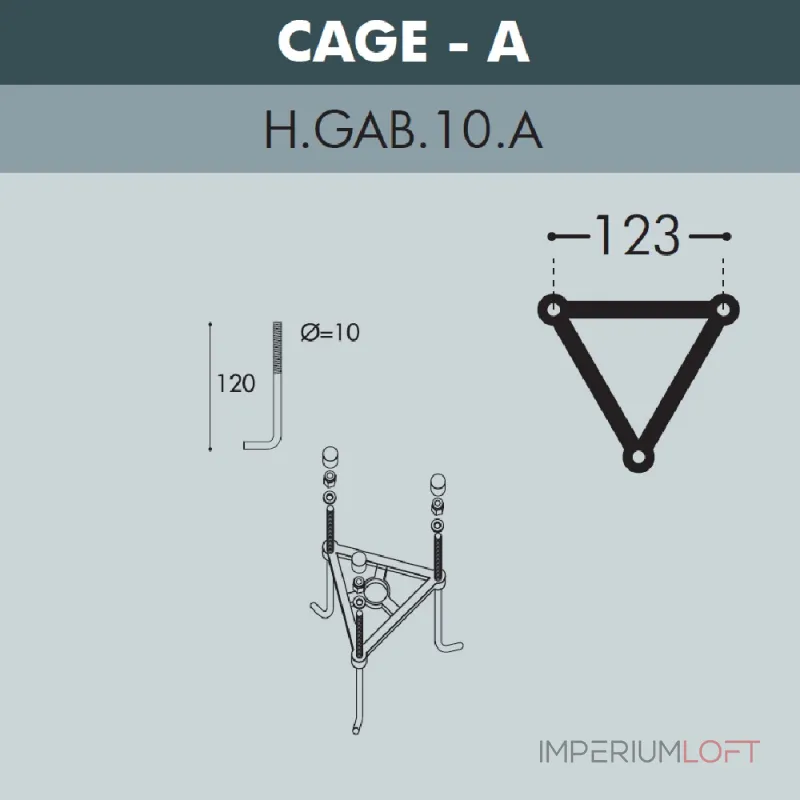Садово-парковый фонарь FUMAGALLI ALOE.R/NOEMI E35.163.000.WYH27 от ImperiumLoft Садово-парковый фонарь FUMAGALLI ALOE.R/NOEMI E35.163.000.WYH27 от ImperiumLoft