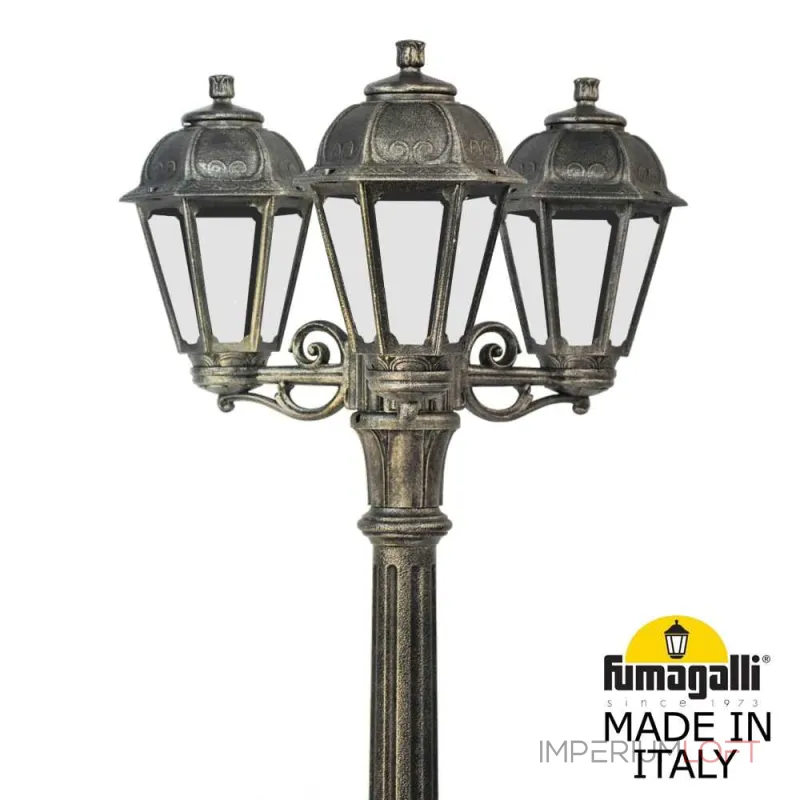 Садово-парковый фонарь FUMAGALLI GIGI BISSO/SABA 3L K22.156.S30.BXE27 от ImperiumLoft