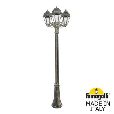 Садово-парковый фонарь FUMAGALLI GIGI BISSO/SABA 3L K22.156.S30.BXE27