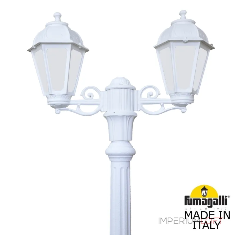 Садово-парковый фонарь FUMAGALLI RICU BISSO/SABA 2L K22.157.S20.WYE27 от ImperiumLoft