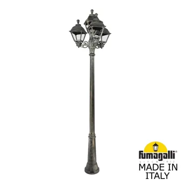 Садово-парковый фонарь FUMAGALLI RICU BISSO/CEFA 3+1 U23.157.S31.BXE27 Садово-парковый фонарь FUMAGALLI RICU BISSO/CEFA 3+1 U23.157.S31.BXE27