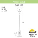 Садово-парковый фонарь FUMAGALLI ARTU/G300 G30.158.000.AXE27 от ImperiumLoft