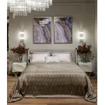 GD-TON05-POKR ZOL Покрывало MODENA золотое 260*260см от ImperiumLoft