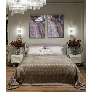 GD-TON05-POKR ZOL Покрывало MODENA золотое 260*260см