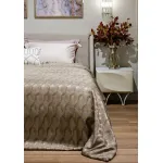 GD-TON05-POKR ZOL Покрывало MODENA золотое 260*260см от ImperiumLoft