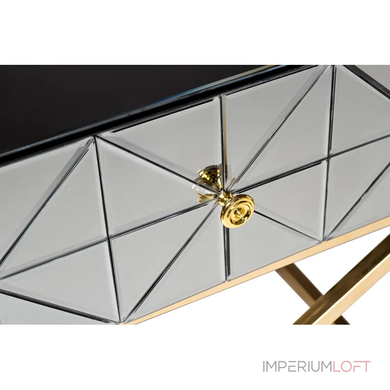 KFG090 Тумба с матовой зерк.отделкой каркас металл. 60*40*60см от ImperiumLoft KFG090 Тумба с матовой зерк.отделкой каркас металл. 60*40*60см от ImperiumLoft