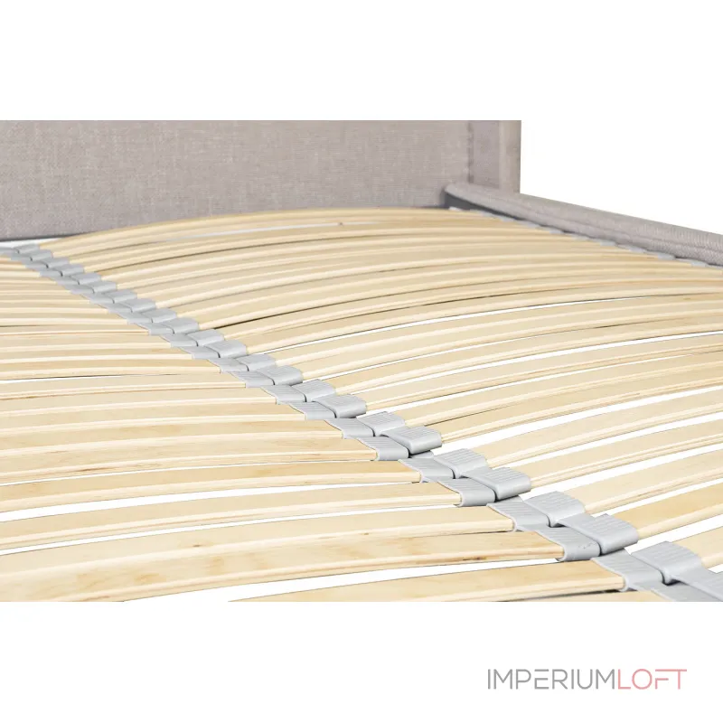 Кровать Michelle без под.мех. серый Era05+Mav15 183*230*99см от ImperiumLoft Кровать Michelle без под.мех. серый Era05+Mav15 183*230*99см от ImperiumLoft