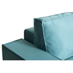 Диван Bergamo трехм.раскл.угл. правый вел.бирюз.Vel43 250*160*90 от ImperiumLoft