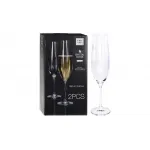 SR4000100 Бокал д/шампанского 260мл с полосками набор 2 шт от ImperiumLoft