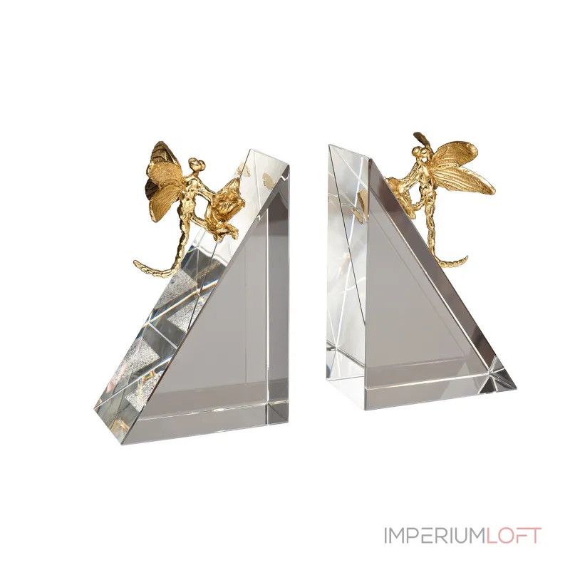 XBE1742 Держатели для книг Стрекозы 2 шт, 10,5*8*15см от ImperiumLoft XBE1742 Держатели для книг Стрекозы 2 шт, 10,5*8*15см от ImperiumLoft